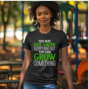 Grow Something TShirt (Heather Gray)